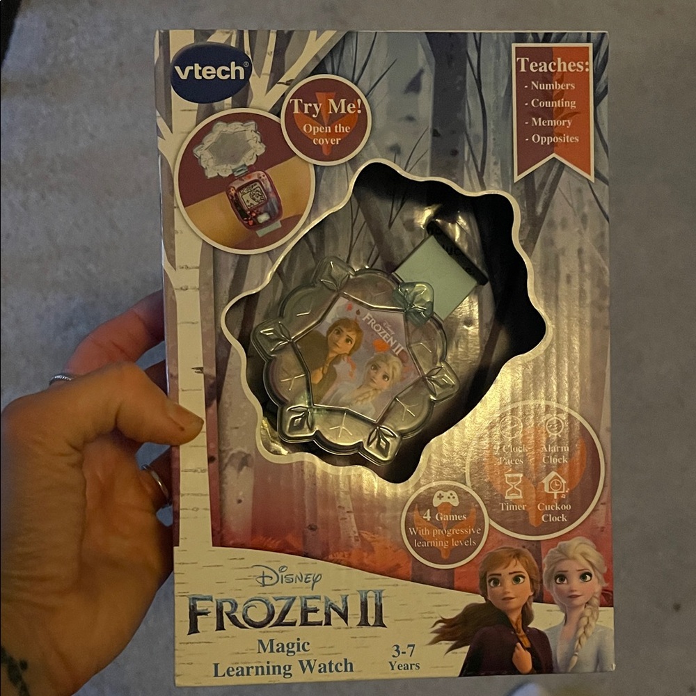 VTech Disney Frozen II Learning Watch - Silver